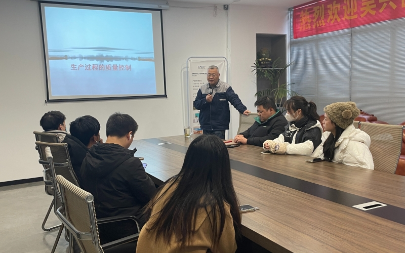 浙江叮當貓校服有限公司開展生產(chǎn)過程質(zhì)量控制培訓（2023年12月11日）